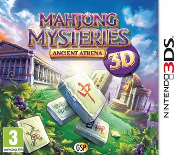 Mahjong Mysteries - Ancient Athena 3D (Europe)(En,Fr,It,Es) box cover front